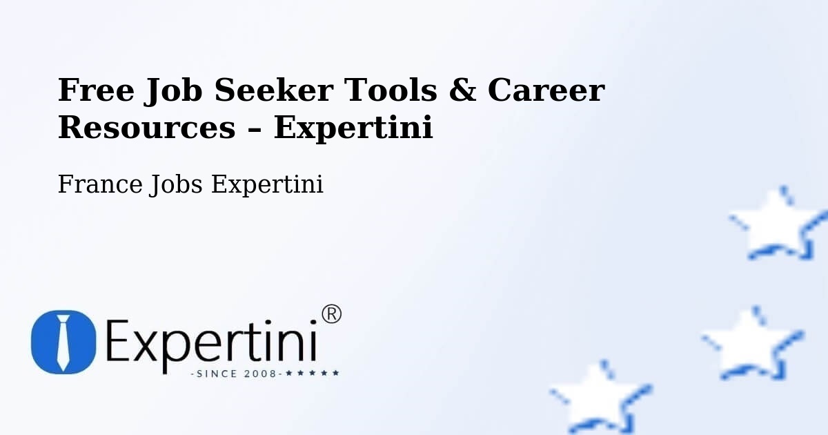 Free Job Seeker Tools & Career Resources – Domène - Domène, France Jobs Expertini
